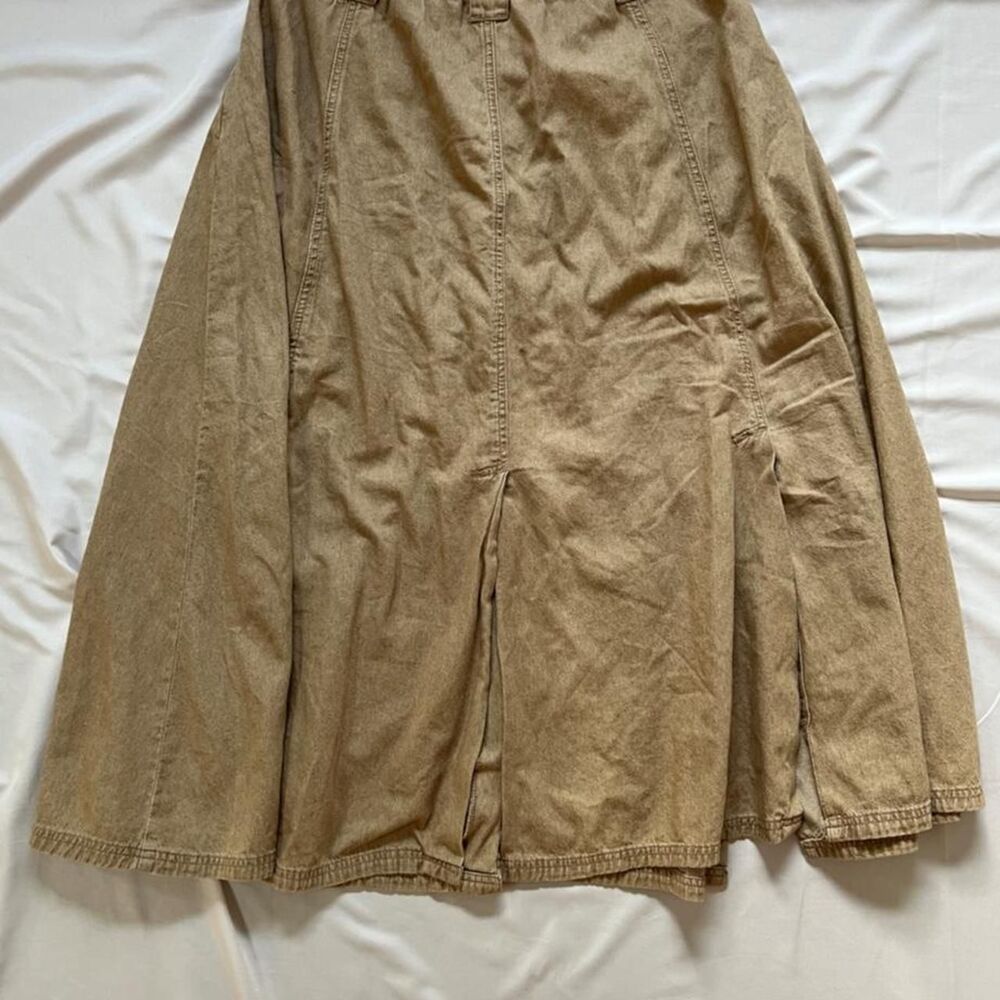 La-blues Women's Tan and Brown Skirt - Picture 2 of 5